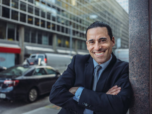 istock Businessman on the go 955471360