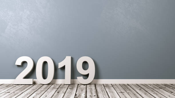 istock 2019 Number Text on Wooden Floor Against Wall 955495998