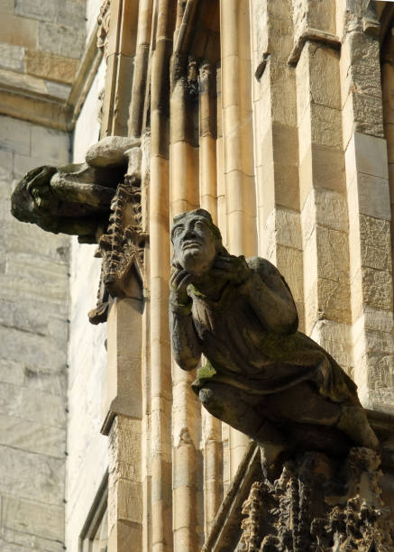 istock grotesques on the wall of york minster 955502516