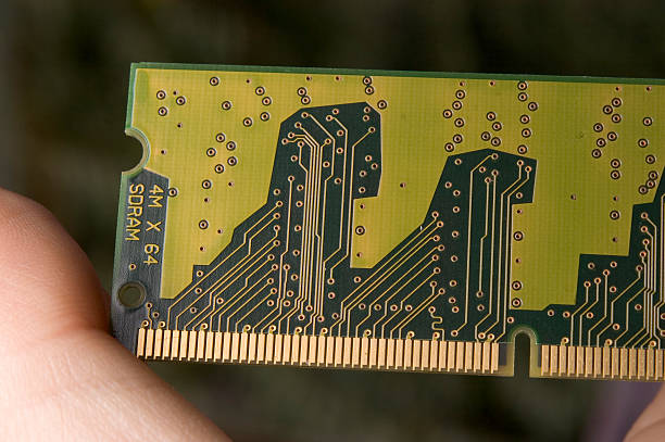 de mémoire chip - thermistor photos et images de collection