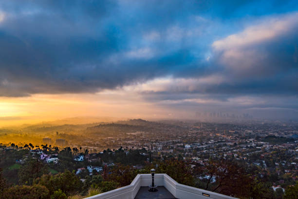 istock Los Angeles at Dawn 955518836