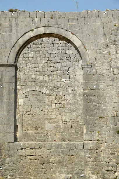 Entrances through the old stonewalls