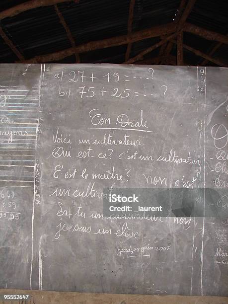 Schule Tafel In Afrika Bénin Stockfoto und mehr Bilder von Afrika - Afrika, Akademisches Lernen, Arbeiten