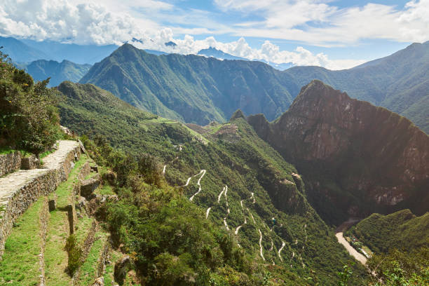 istock Inca terraces in Machu Picchu 955527366