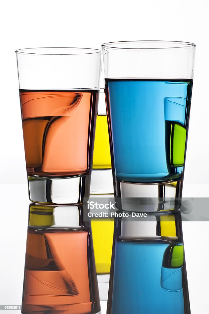 Des cocktails hauts en couleur - Photo de Alcool libre de droits