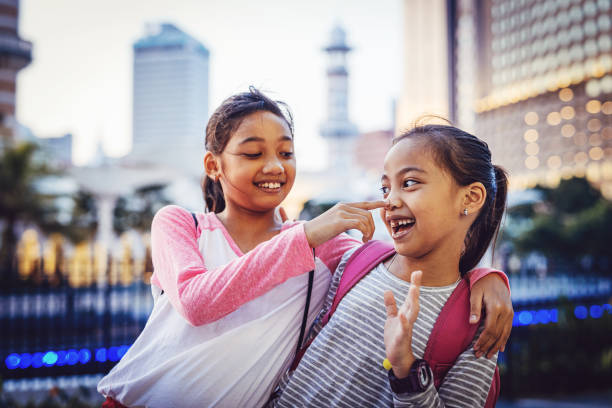 istock Mother with two school kids 955540576