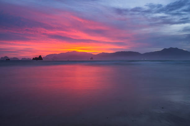 istock Scenic View of Beach Against Dramatic Sky 955541478
