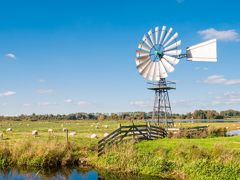 Windmill 'de Eersteling' in Hoofddorp, the Netherlands