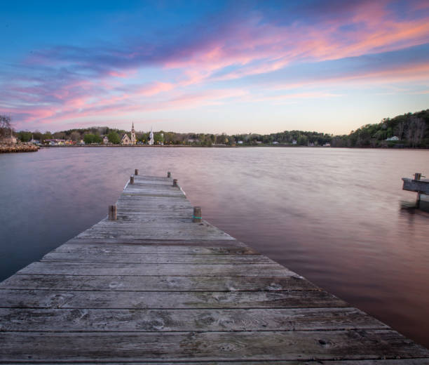 istock wooden dock in Nova Scotia 955572834