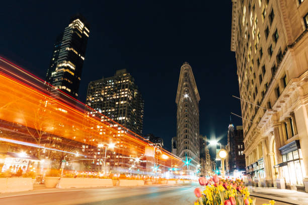 istock Flatiron Building in Midtown New York 955575892