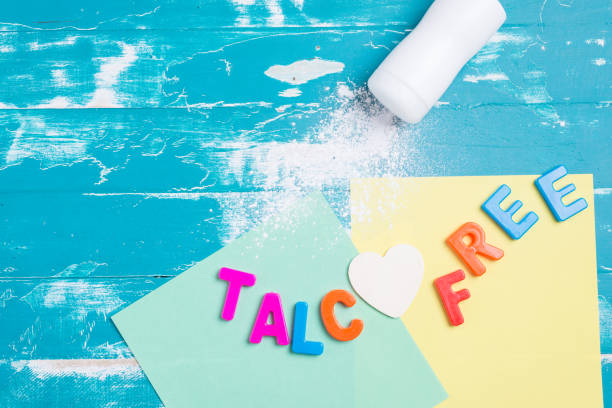 istock talcum powder, talc free powder 955579210