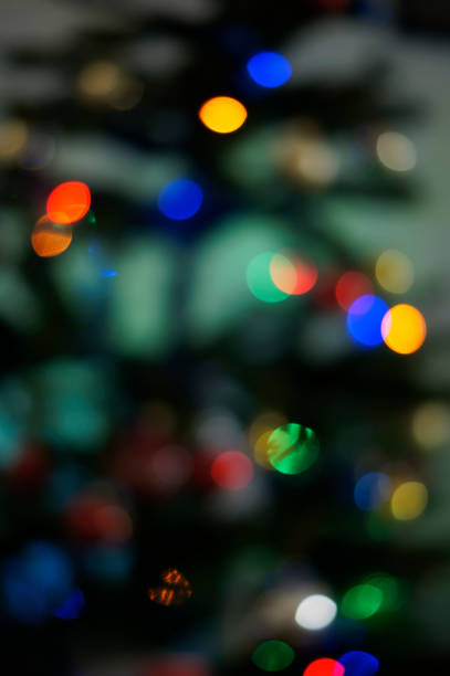 istock Christmas lights blurred in the background 955592050