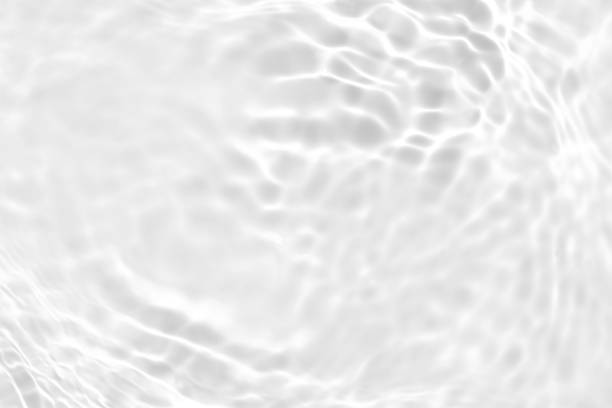 白い波抽象または波状水テクスチャ背景 - 液体 ストックフォトと画像