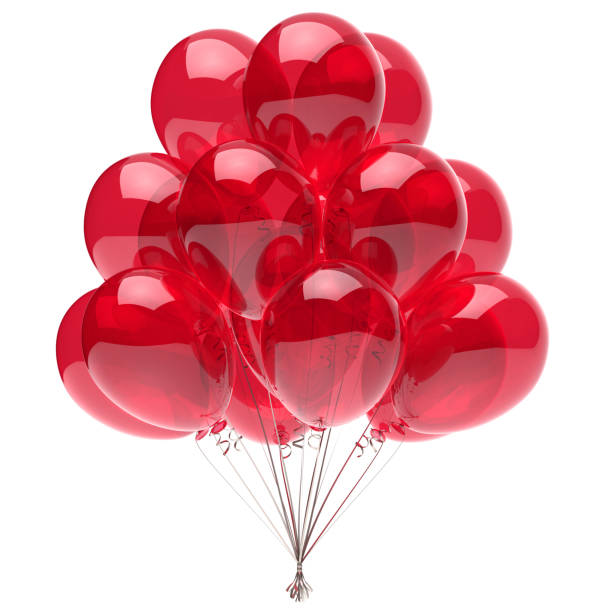 istock red balloons party birthday decoration classic 955602610