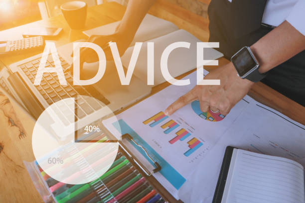 istock ADVICE AND WORKPLACE CONCEPT Business people working on a new computer business plan 955604528