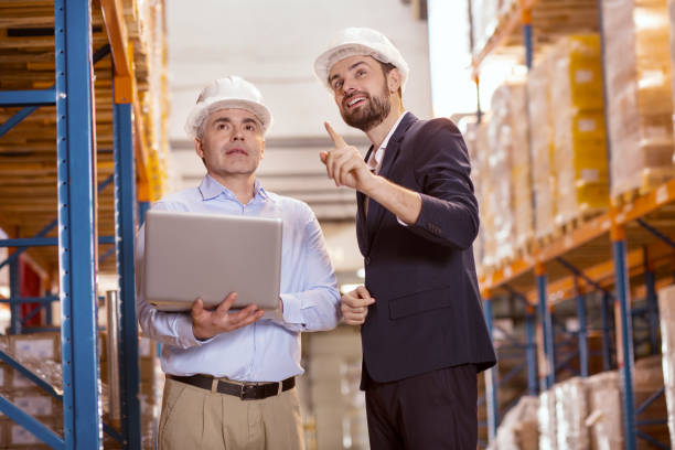 istock Positive delighted man talking to his manager 955619374