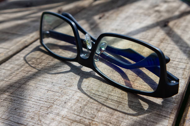 istock Glasses on the wood table 955631964