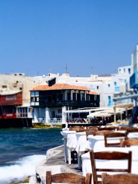 istock Streets of Mykonos, Greece 955633434