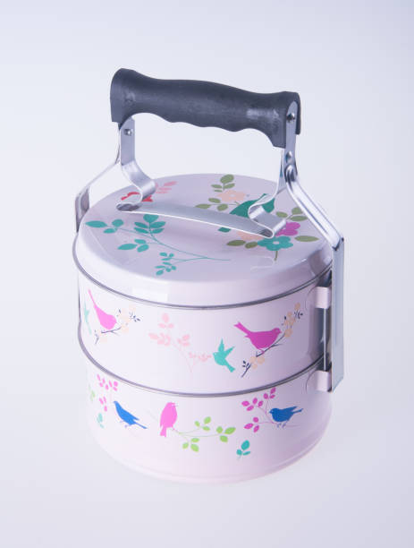 istock Food Container Tiffin, Food Container on the background. 955640886