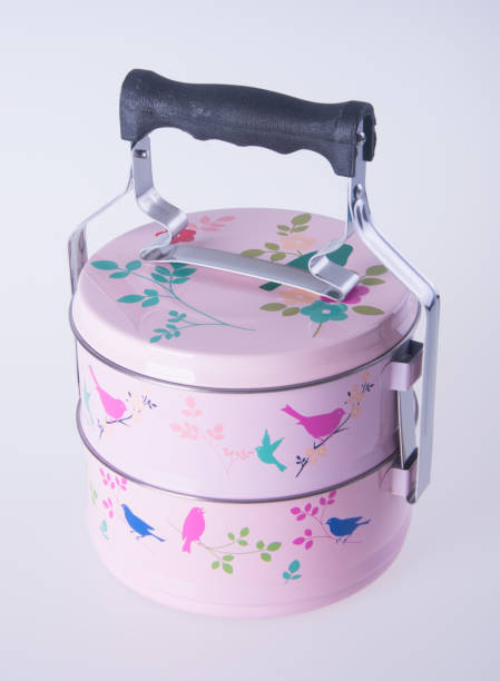 istock Food Container Tiffin, Food Container on the background. 955640902