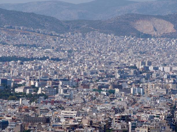 istock Aerial View Of Athens, Greece 955642710