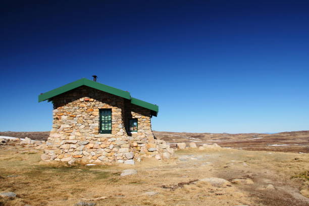 национальный парк костюшко в австралии - kosciuszko national park стоковые фото и изображения