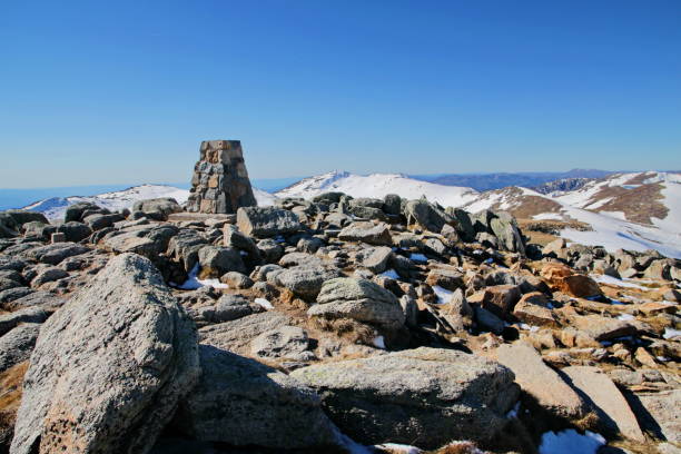 호주에서 kosciuszko 국립 공원 - kosciuszko national park 뉴스 사진 이미지