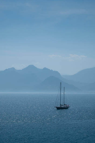 istock sailboat in the open blue sea 955655366