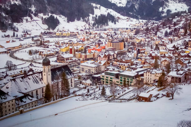 istock Engelberg Village, Switzerland 955660300