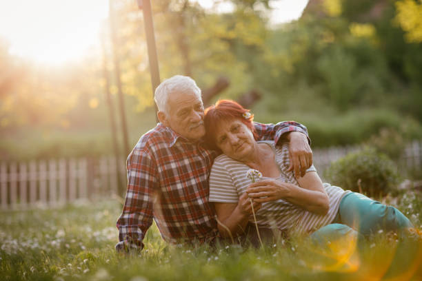 istock Senior couple outdoors 955663982
