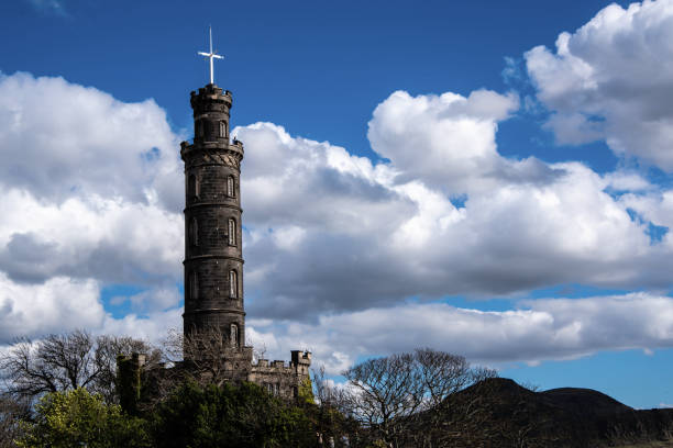 istock Nelson Monument on a sunny day in Edinburgh 955666320