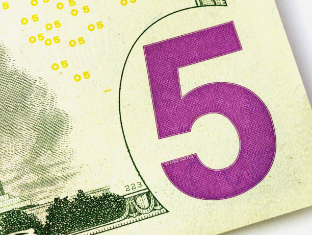istock Five US or USA Dollar Bill Closeup 955671150