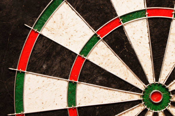 istock Fragment of a dart target 955675974