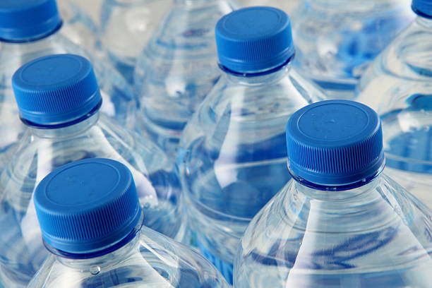 water bottles - water bottle cap bildbanksfoton och bilder