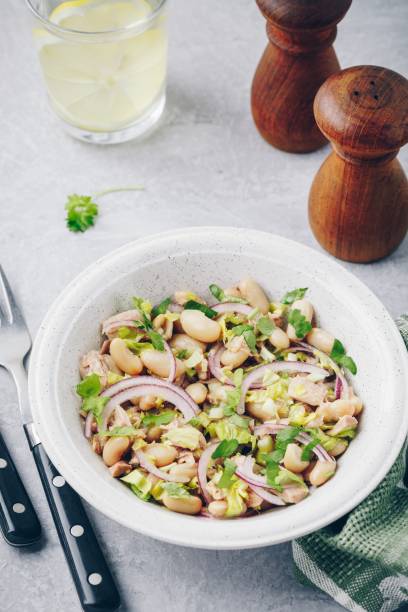 istock tuna salad with celery, white beans, red onion and parsley 955682262