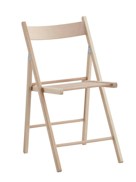 istock Folding wooden chair 955685664