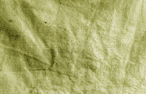 istock Cotton fabric texture in yellow color. 955686208
