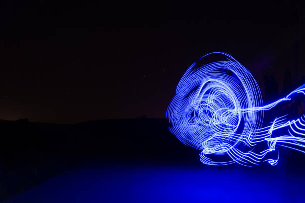 istock light painting in the night 955700108
