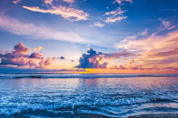 istock Radiant sea beach sunset 955711934