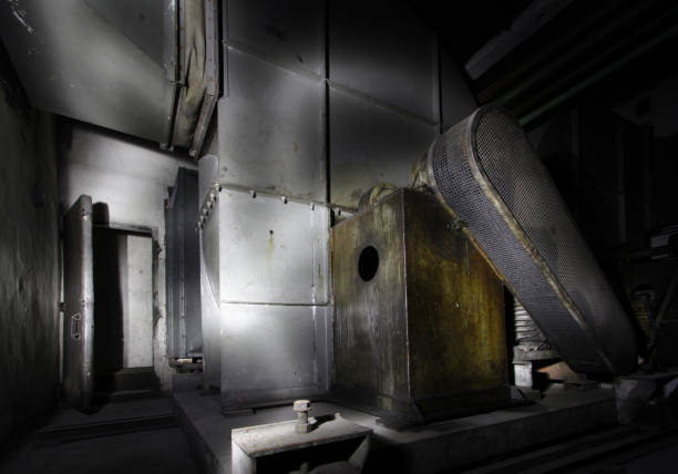 istock The interior of the old engine 955712368