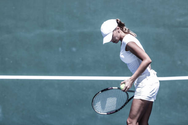 istock Female tennis player 955715418