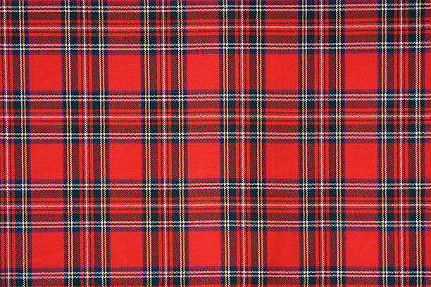 istock Royal Stewart tartan design cloth 95572654