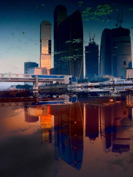 istock High-rise buildings. Moscow. 955730028