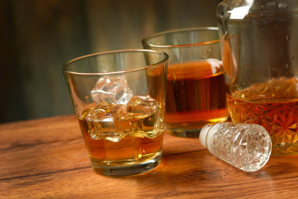 istock glasses of whiskey with ice 955733038