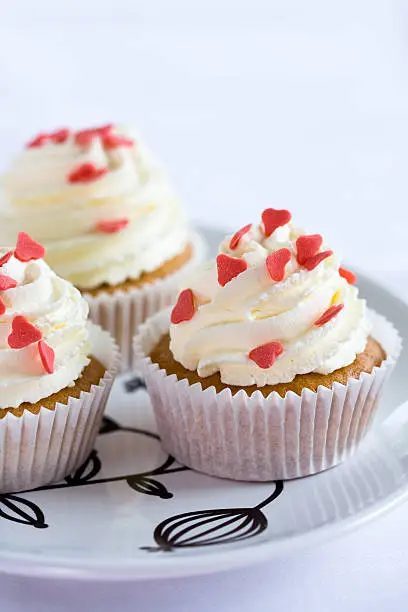 Photo of Loveheart cupcakes