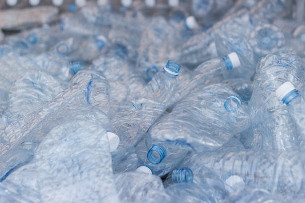 istock Concept of recycling the Empty used plastic bottle 955756458