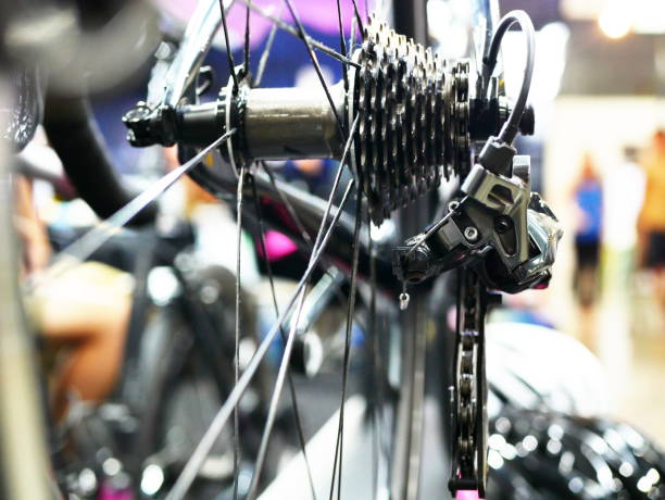 fahrrad-detail - bicycle pedal pedal bicycle macro stock-fotos und bilder