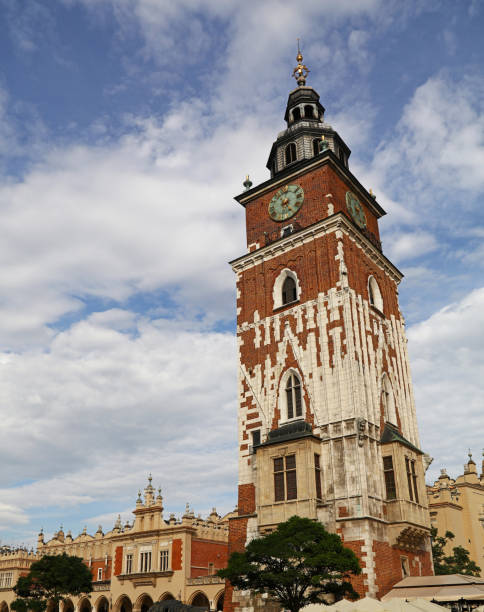 istock Town Hall tower in Krakow, Poland 955760702