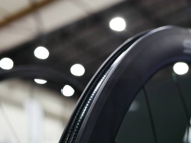 istock Aluminum bike wheel 955765220