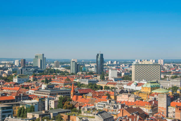 istock Zagreb skyline, Croatia capital 955772914